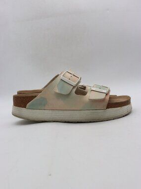 Papillio by Birkenstock Arizona Platform Women's US 10 Vegan Birko-Flor Sandals